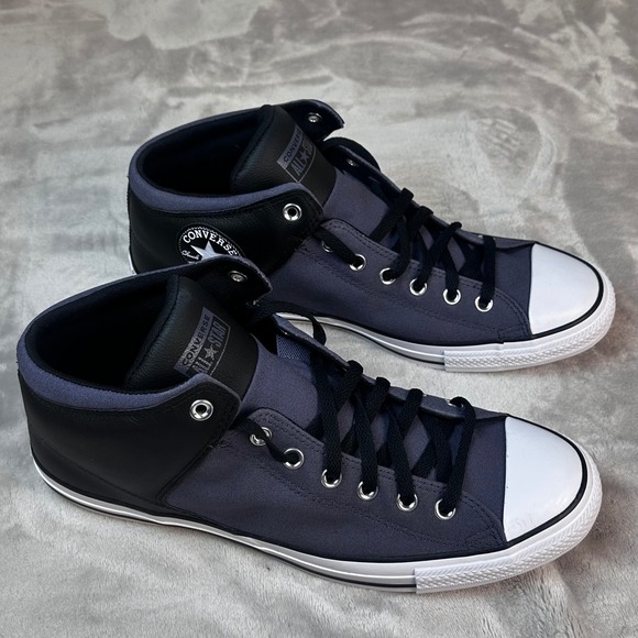 Converse Chuck Taylor All Star Sneakers Mens 13 High Street Mid Cold Stare NEW - Picture 2 of 10